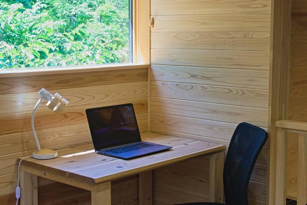 Hinoki No Ie - Cottage With Natural Hot Spring In A Cypress Bathtub Shika Ngoại thất bức ảnh
